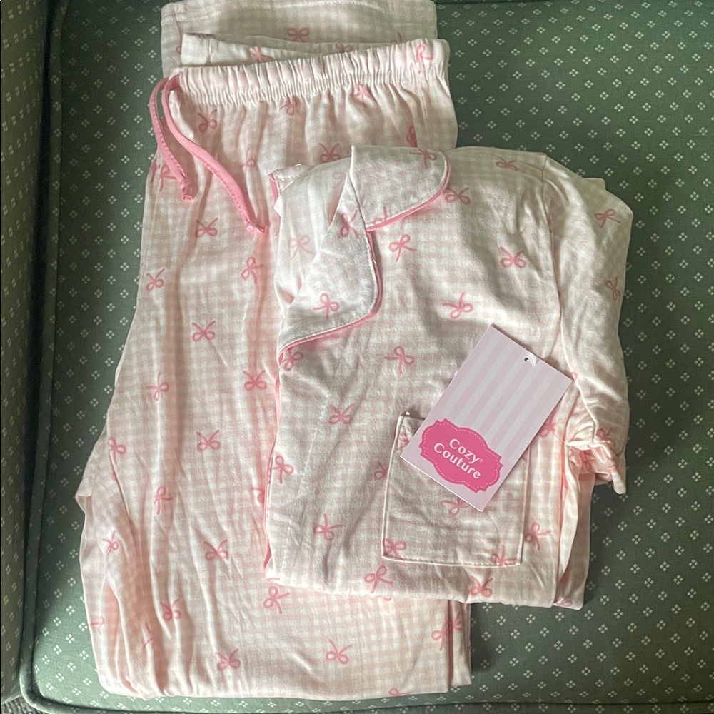 Cozy couture pajama set